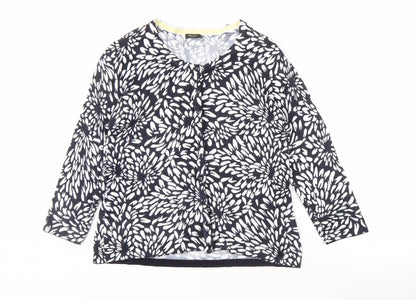 Womens UK Size L Precis Petite Multicoloured Cape Jumper