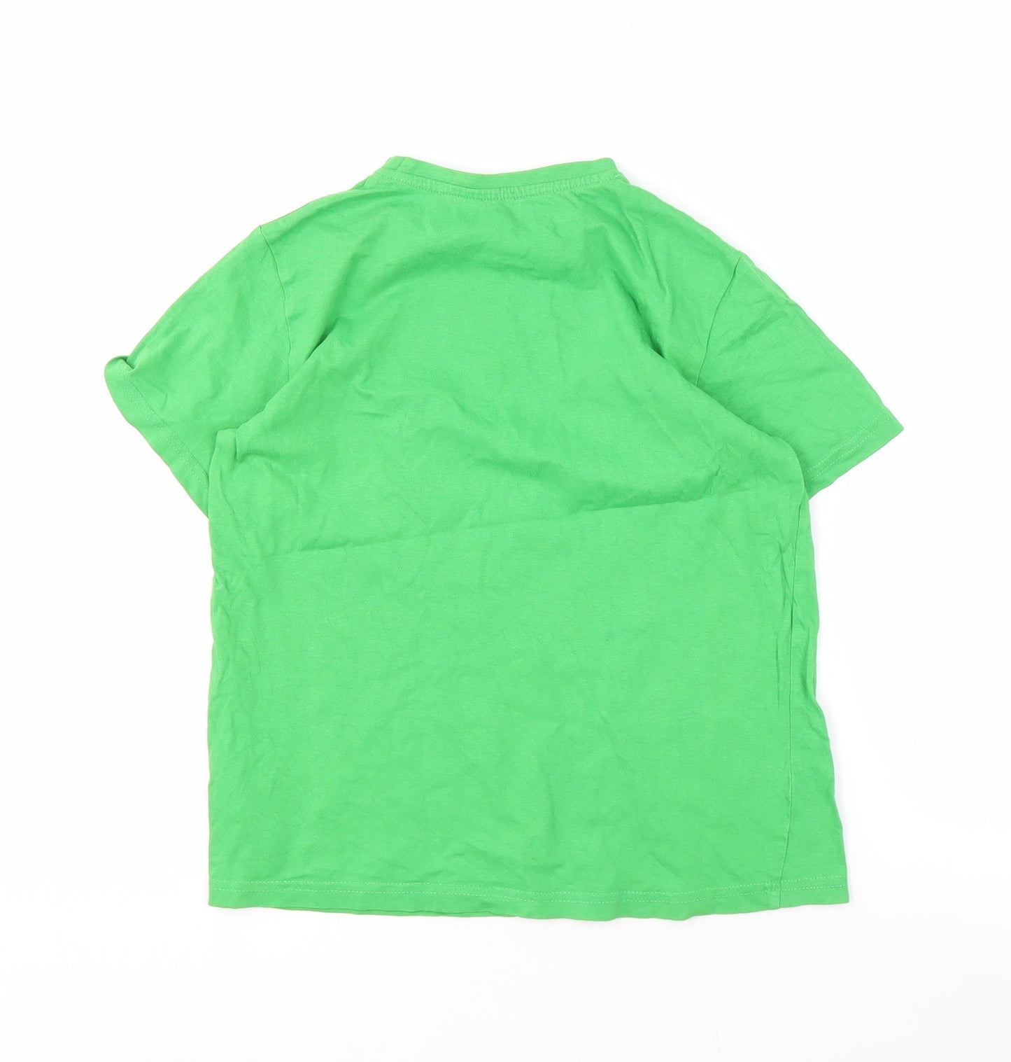 Boys Green Minecraft Graphic T-Shirt - 10-11 Years