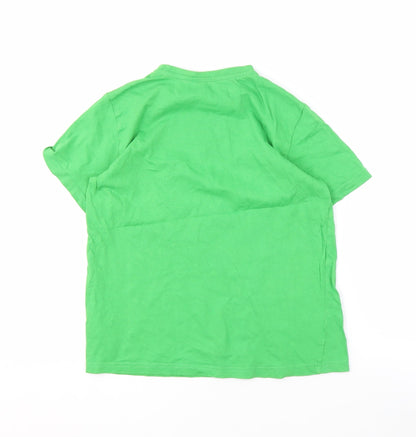 Boys Green Minecraft Graphic T-Shirt - 10-11 Years