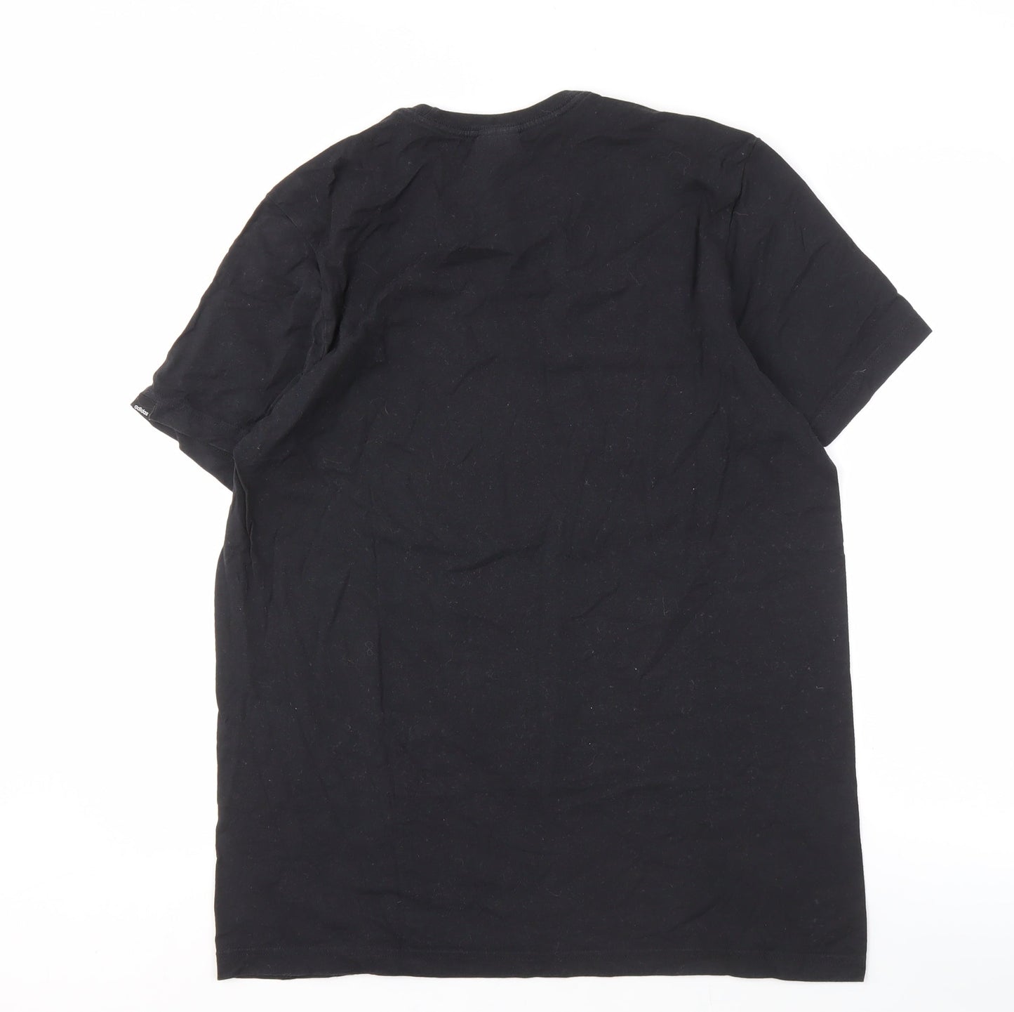 Mens UK Size M adidas Black  T-Shirt