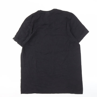 Mens UK Size M adidas Black  T-Shirt