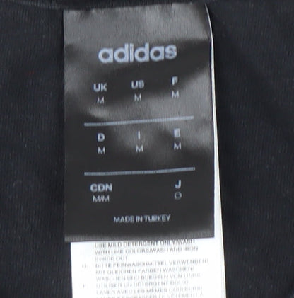 Mens UK Size M adidas Black  T-Shirt
