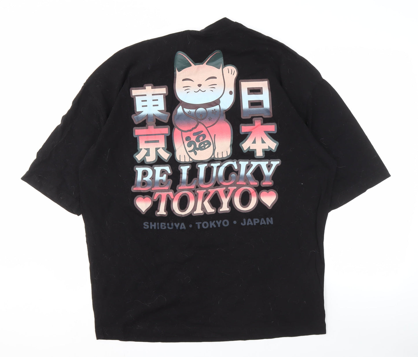 Mens UK Size S ASOS DESIGN Black  T-Shirt