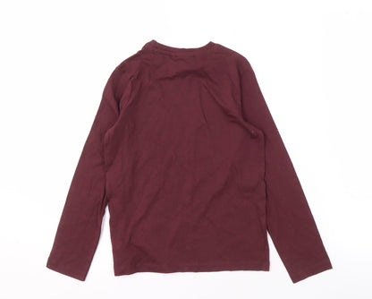 Harry Potter Boys Red Long Sleeve T-Shirt Size 8 Years