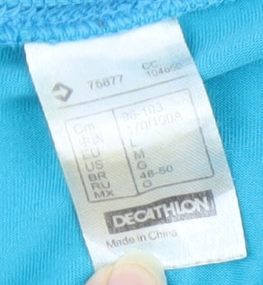 Decathlon Men's Blue Long Sleeve T-Shirt M