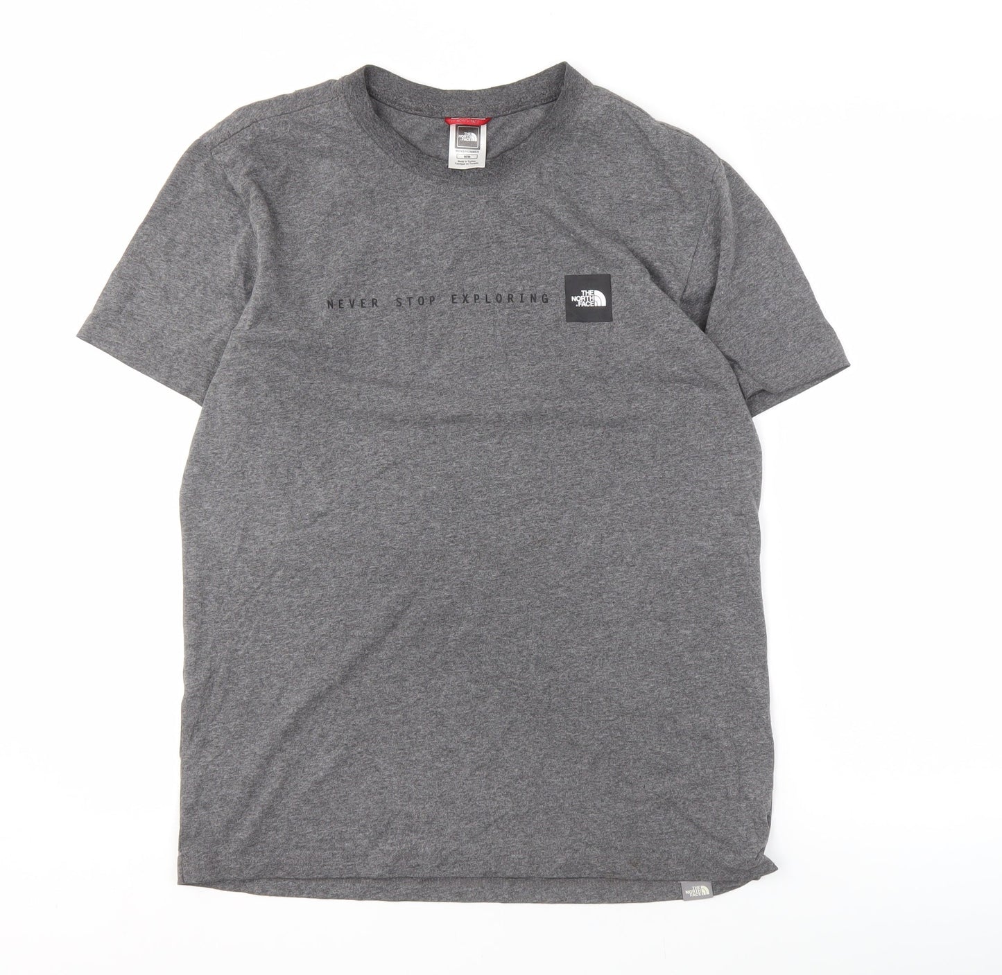 The North Face Men's Grey Crew Neck T-Shirt M