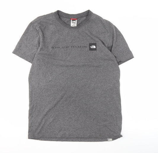 The North Face Men's Grey Crew Neck T-Shirt M