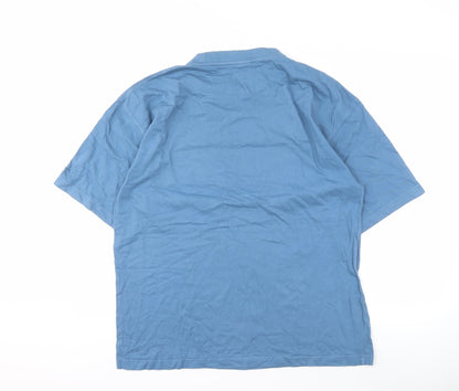 Mens UK Size M Canterbury Blue  T-Shirt