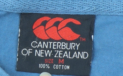 Mens UK Size M Canterbury Blue  T-Shirt