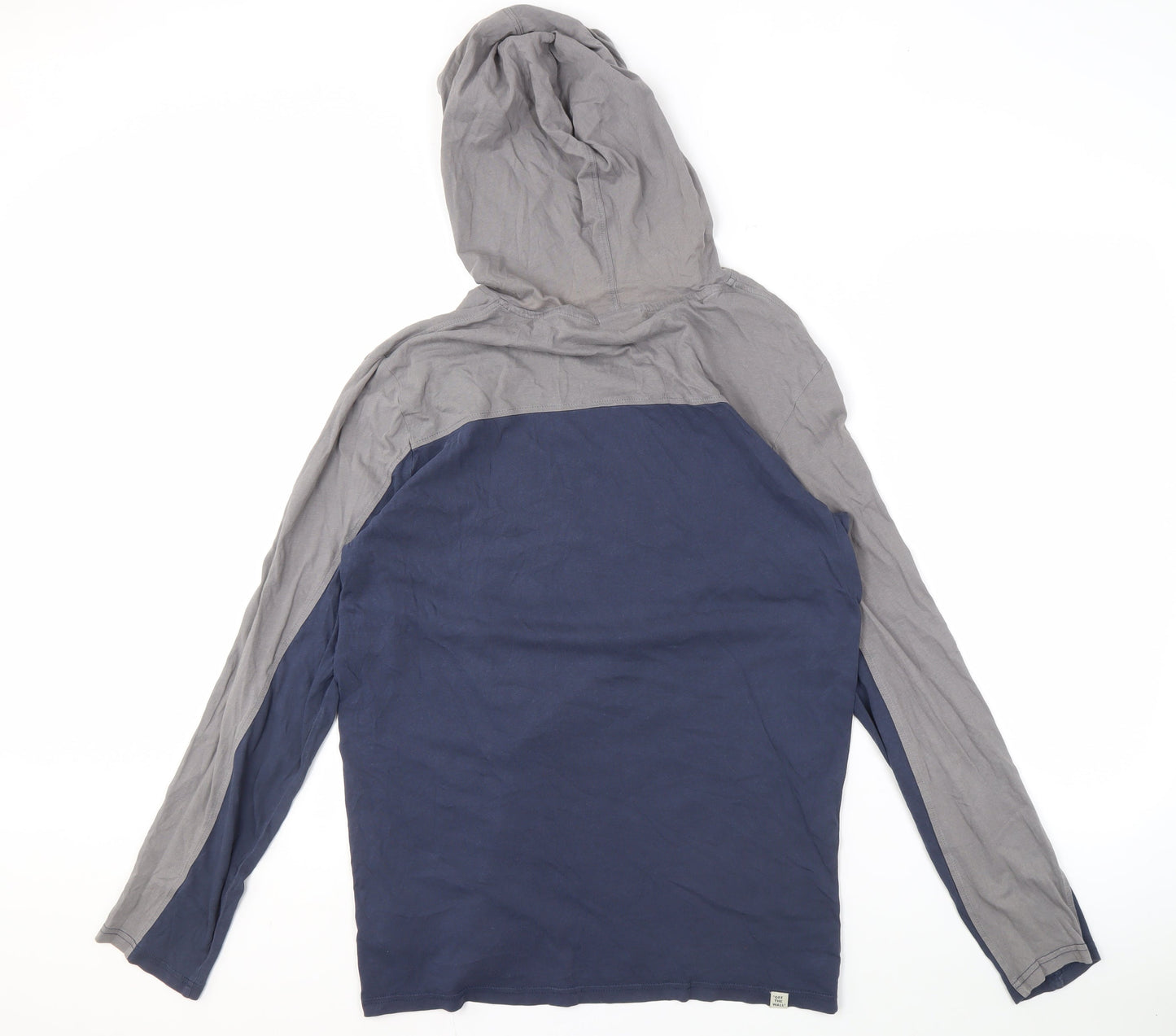 Vans Men's Blue Grey Pullover Hoodie M Skate