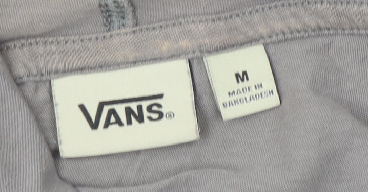 Vans Men's Blue Grey Pullover Hoodie M Skate