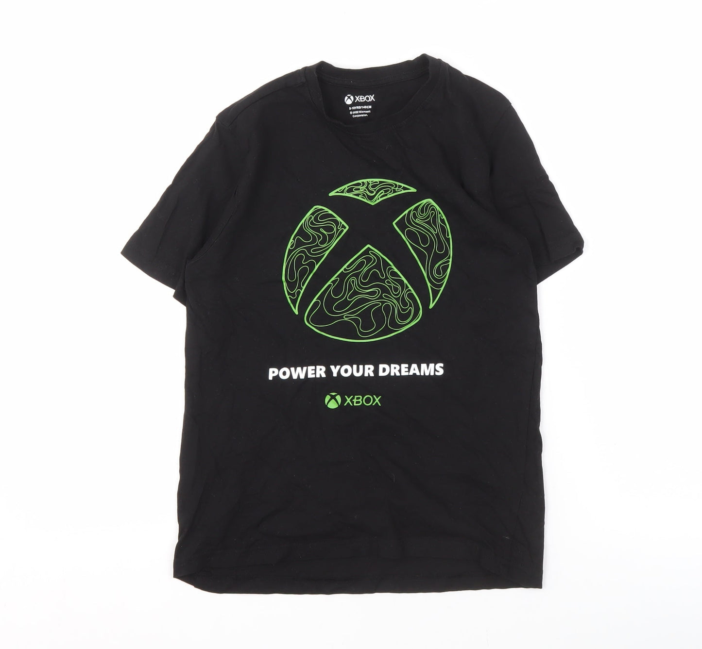XBOX Boys Black Graphic T-Shirt 9-10 Years