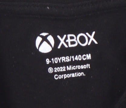 XBOX Boys Black Graphic T-Shirt 9-10 Years