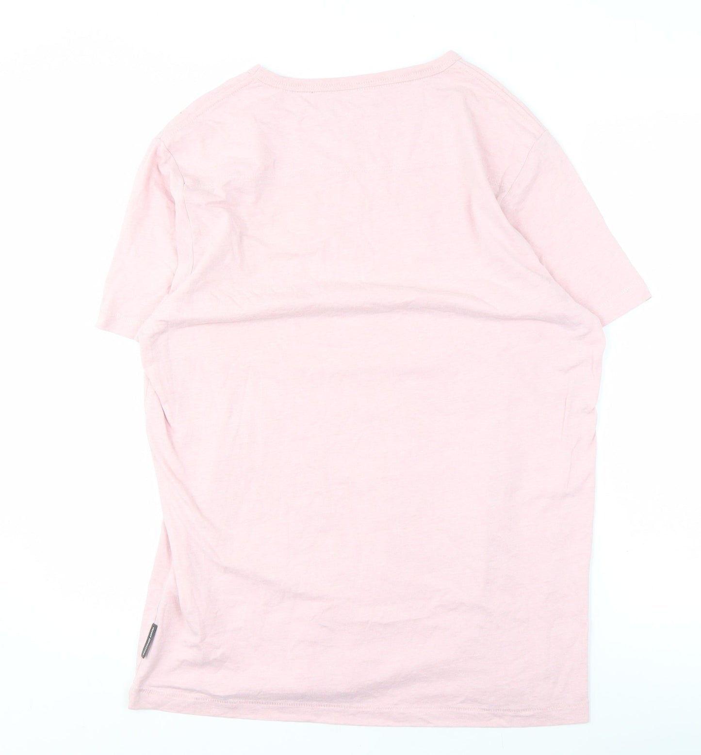 Mens UK Size XL French Connection Pink  T-Shirt