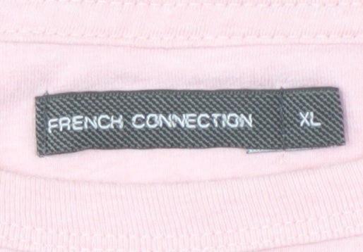 Mens UK Size XL French Connection Pink  T-Shirt