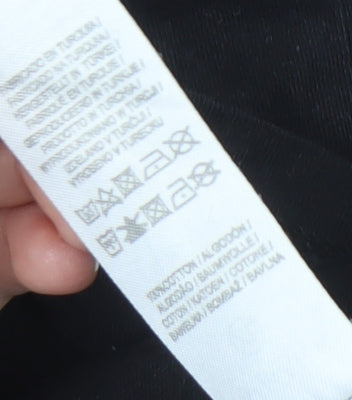 Stranger Things Black XL Men's T-Shirt - Graphic Print