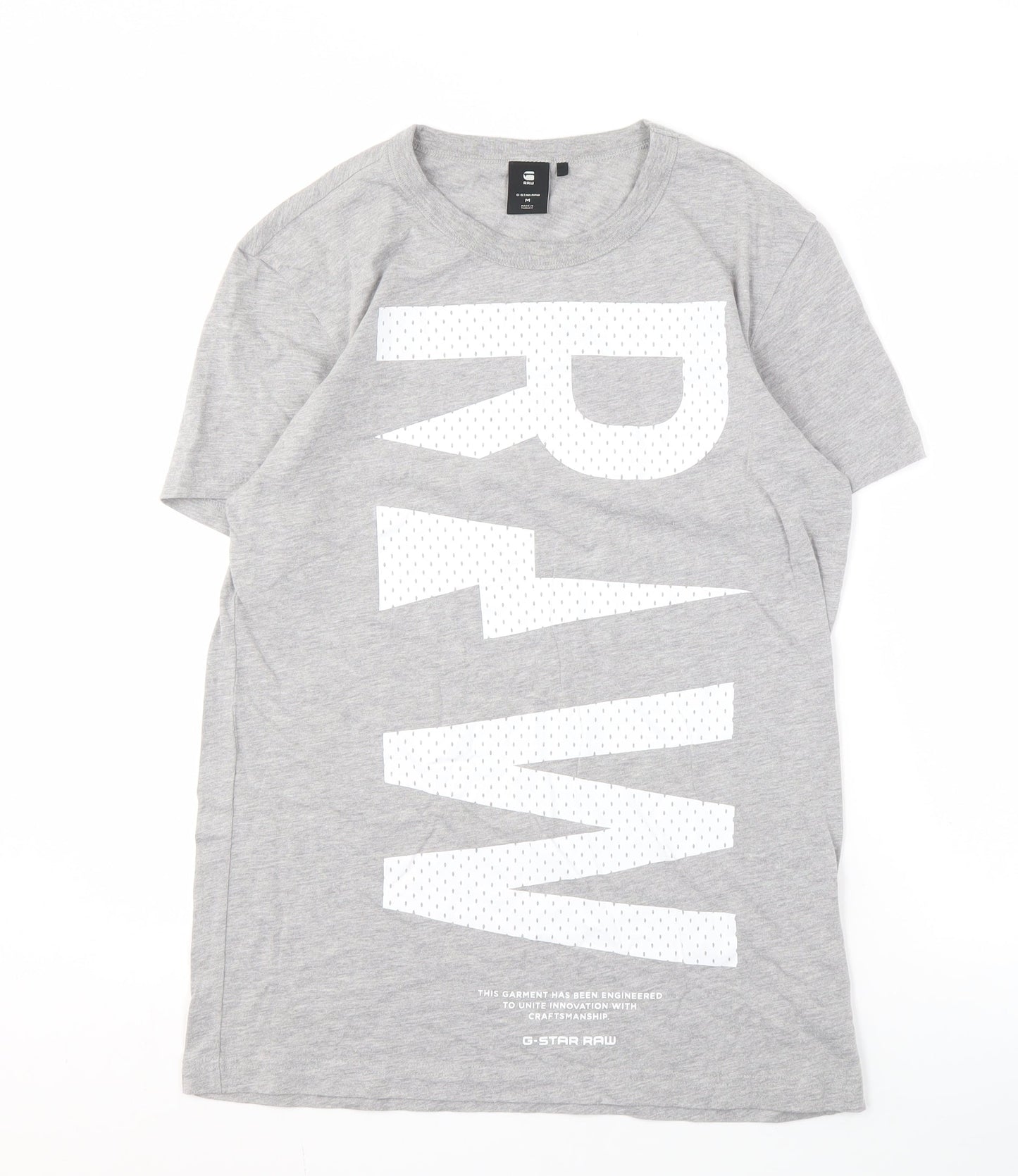 Mens UK Size M G-Star RAW Grey  T-Shirt