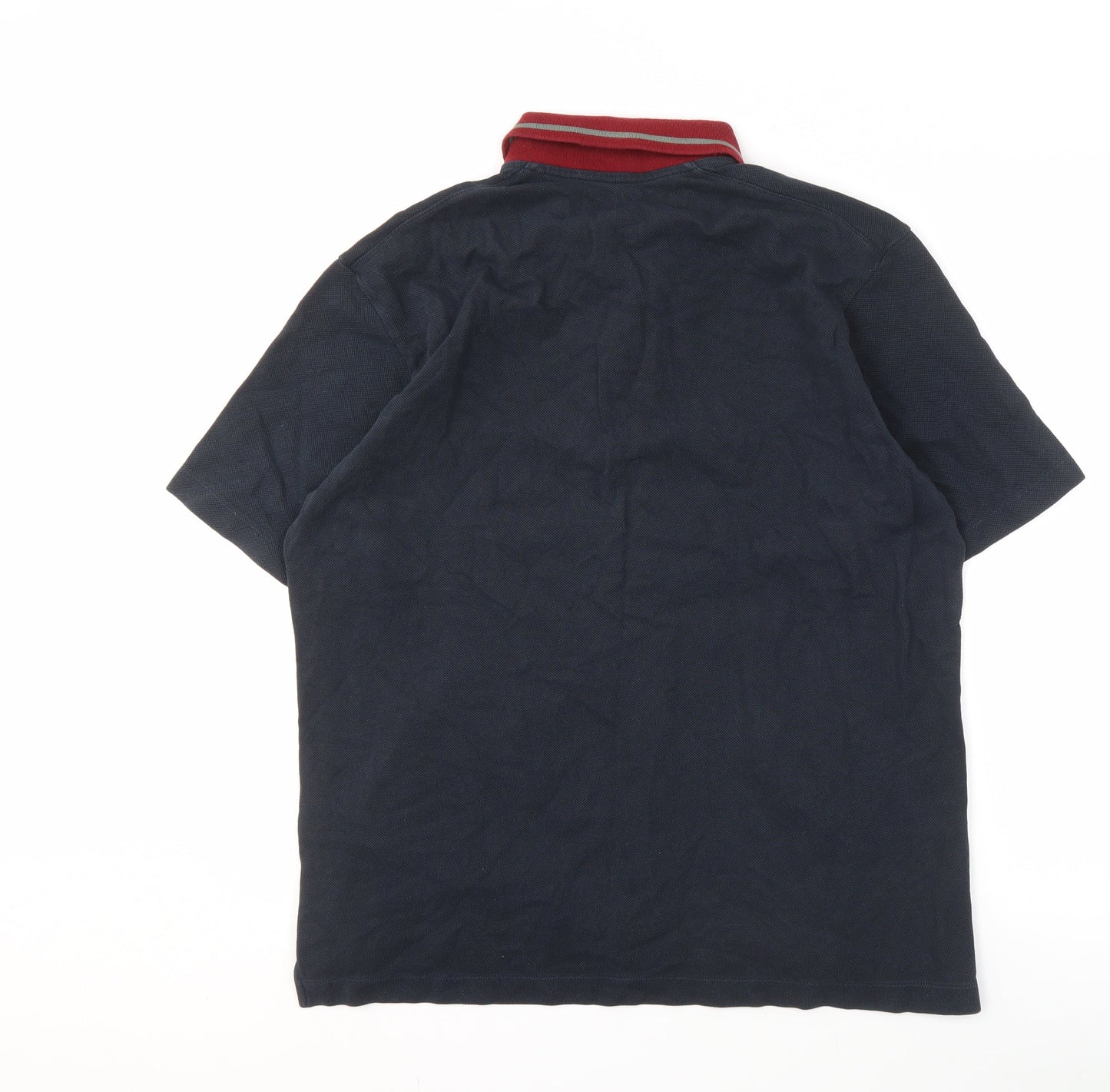 JW Anderson x UNIQLO Men's Blue Polo Shirt Size M