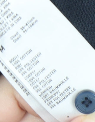 JW Anderson x UNIQLO Men's Blue Polo Shirt Size M