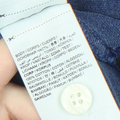 Superdry Men's Blue Polo Shirt, Size S, Short Sleeve