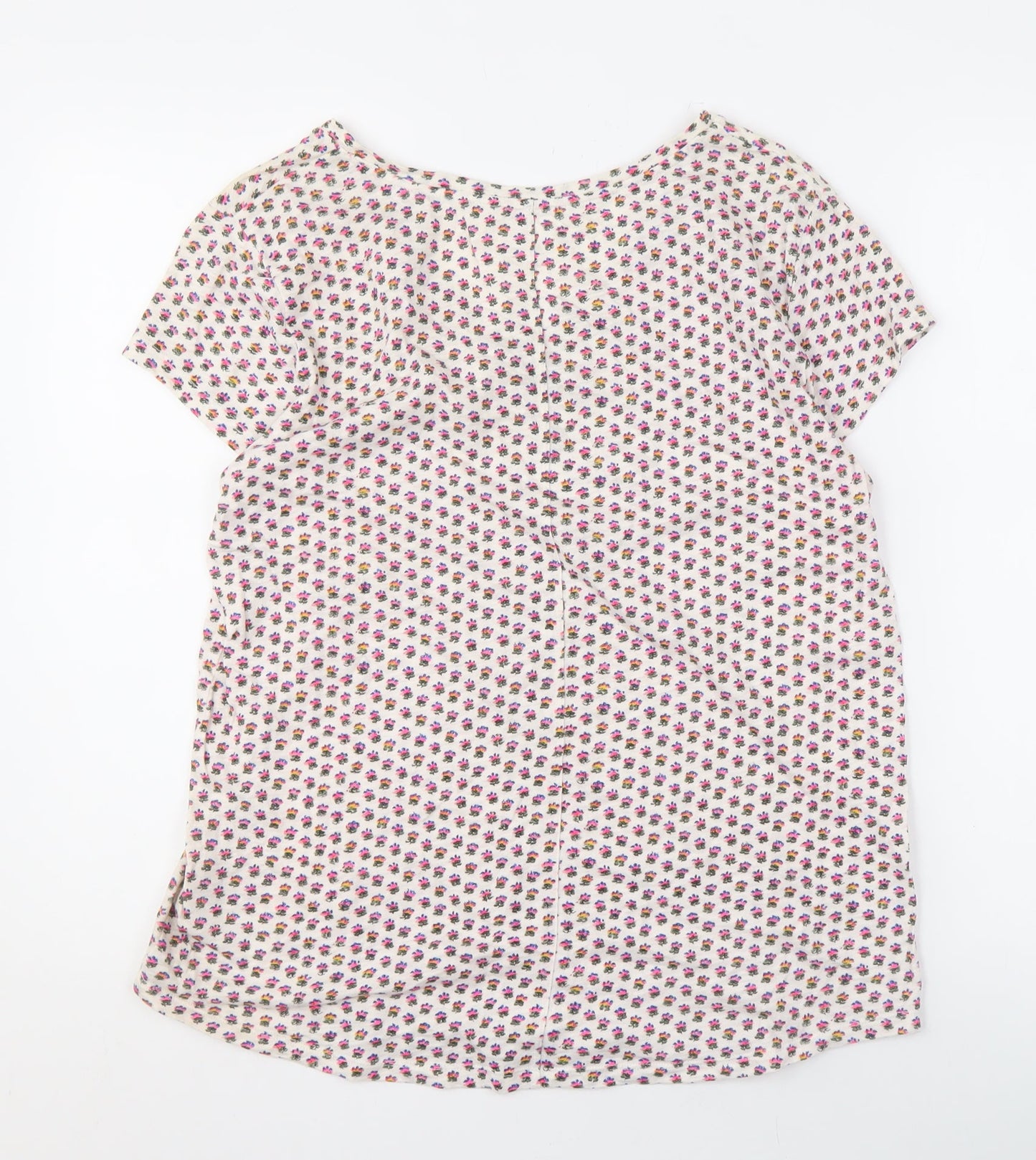 Gap Women's Multicoloured Floral V-Neck Top