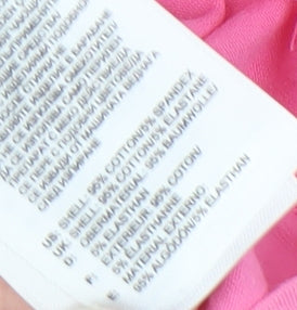 Adidas Women's Pink Tank Top, S, Moisture Wicking