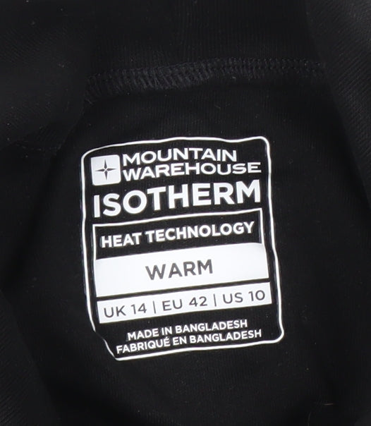 Womens UK Size 14 Mountain Warehouse Black Pullover Sweatshirt