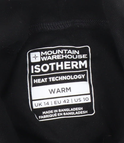 Womens UK Size 14 Mountain Warehouse Black Pullover Sweatshirt