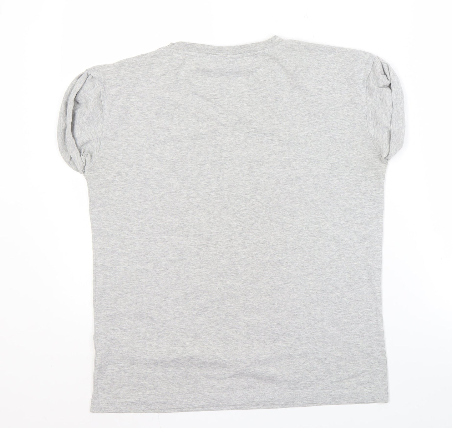 Unisex Adults UK Size 10 Harry Potter Grey Basic T-Shirt