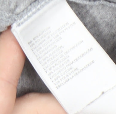 The North Face Men's Grey Crew Neck T-Shirt S