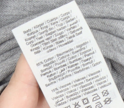 Jack & Jones Men's Grey Polo Shirt - Size L, Casual Style