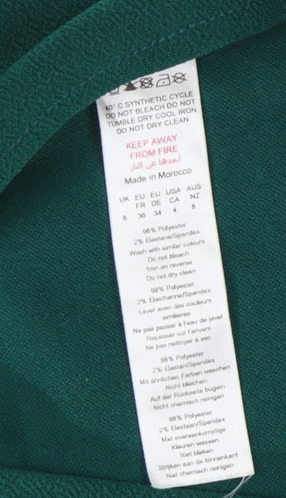 PrettyLittleThing Women Green Bodycon Midi Dress