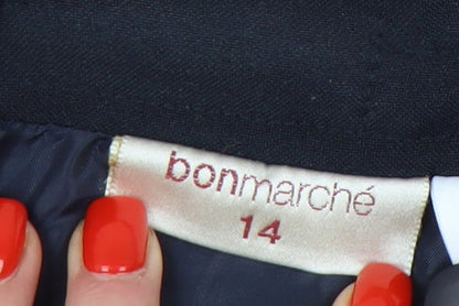 bonmarché Women's Black Pencil Skirt Size 14