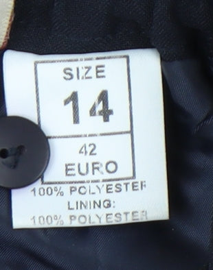 bonmarché Women's Black Pencil Skirt Size 14