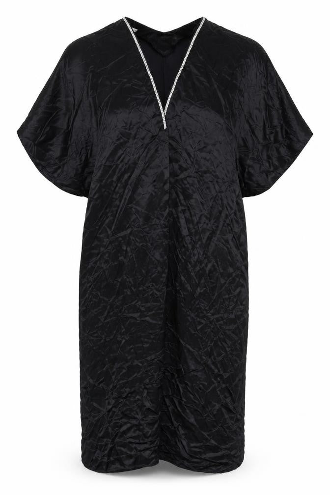 Zara Women's Black Beaded Dress Size 8