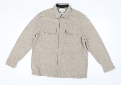 Mens UK Size M Marks and Spencer Beige Basic Jacket