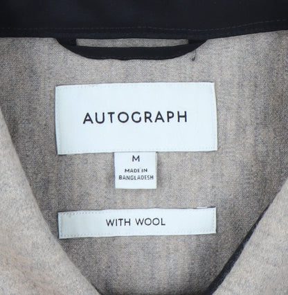 Mens UK Size M Marks and Spencer Beige Basic Jacket