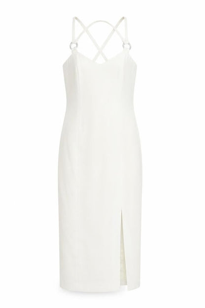 Gerald McCann White Dress Women's Size 12 Sleeveless