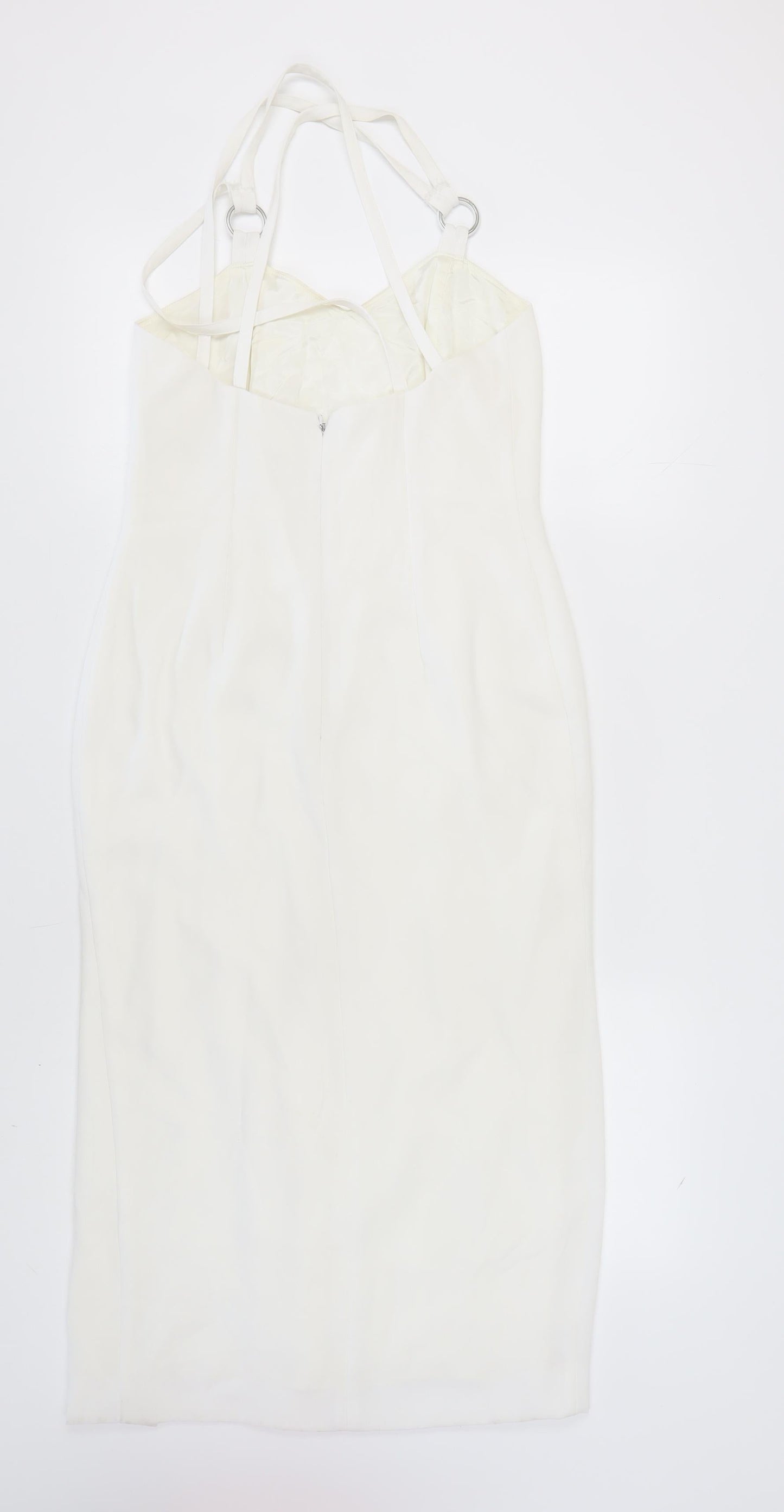 Gerald McCann White Dress Women's Size 12 Sleeveless