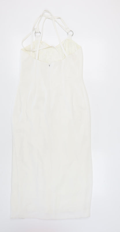 Gerald McCann White Dress Women's Size 12 Sleeveless