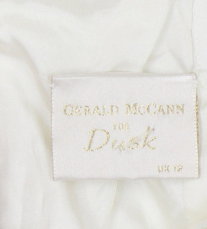 Gerald McCann White Dress Women's Size 12 Sleeveless