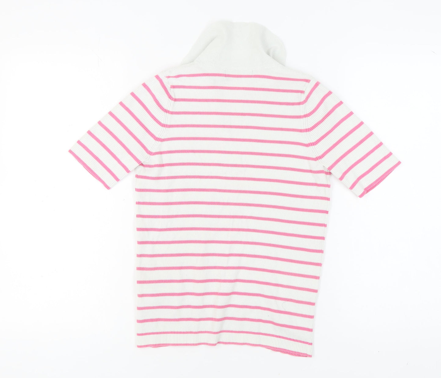 Womens UK Size S Marks and Spencer Multicoloured Basic Polo