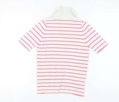 Womens UK Size S Marks and Spencer Multicoloured Basic Polo
