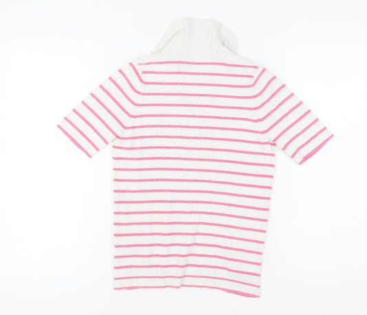 Womens UK Size S Marks and Spencer Multicoloured Basic Polo