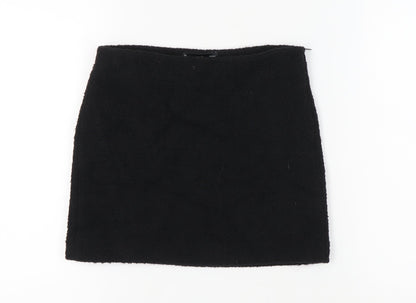 MNG Women’s Black Pencil Skirt XS Cotton Blend