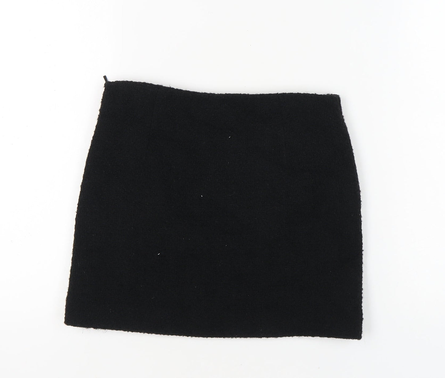 MNG Women’s Black Pencil Skirt XS Cotton Blend