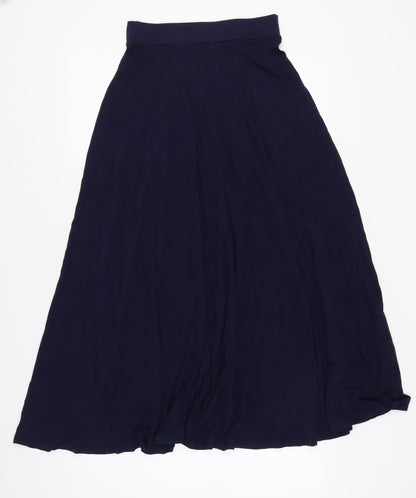 Monsoon Women's Blue A-Line Long Skirt, M