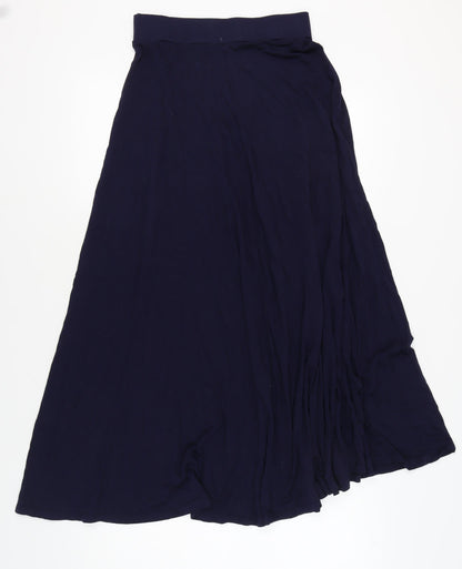 Monsoon Women's Blue A-Line Long Skirt, M