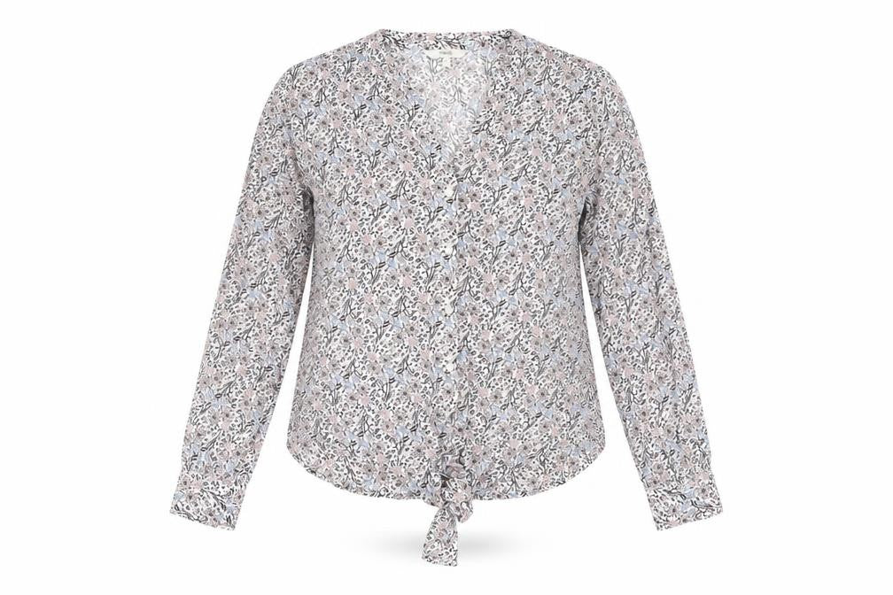 Womens UK Size 10 NEXT Multicoloured Basic Blouse