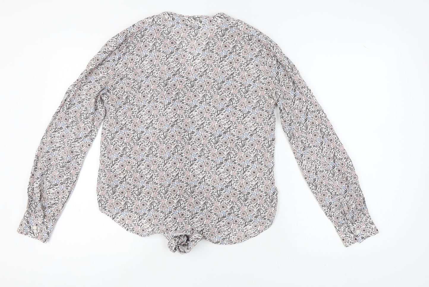 Womens UK Size 10 NEXT Multicoloured Basic Blouse